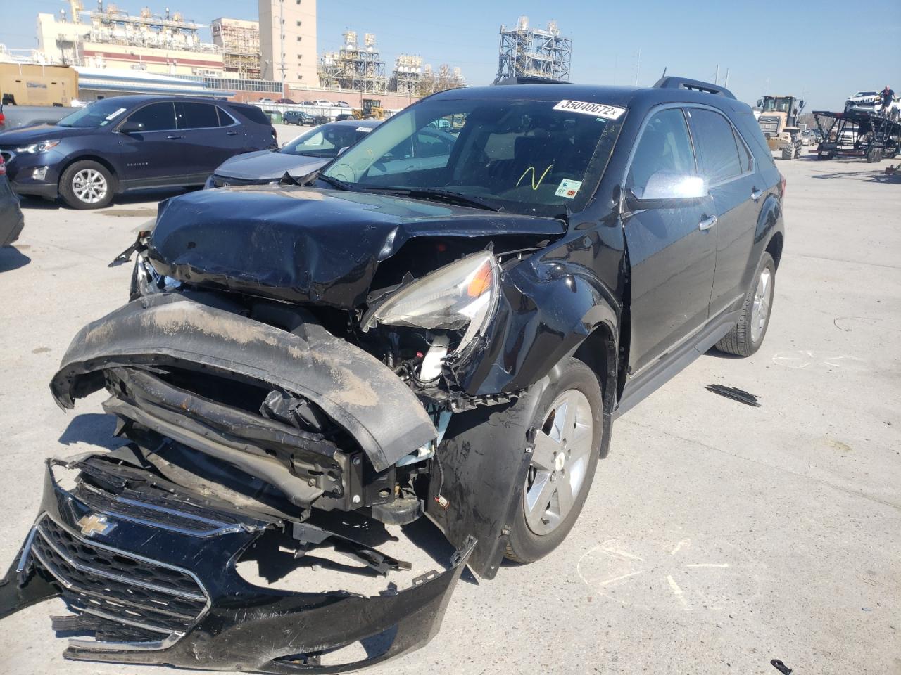 Photo 2 from auction – 2016 CHEVROLET EQUINOX LT with VIN 2GNALCEK1G6311114