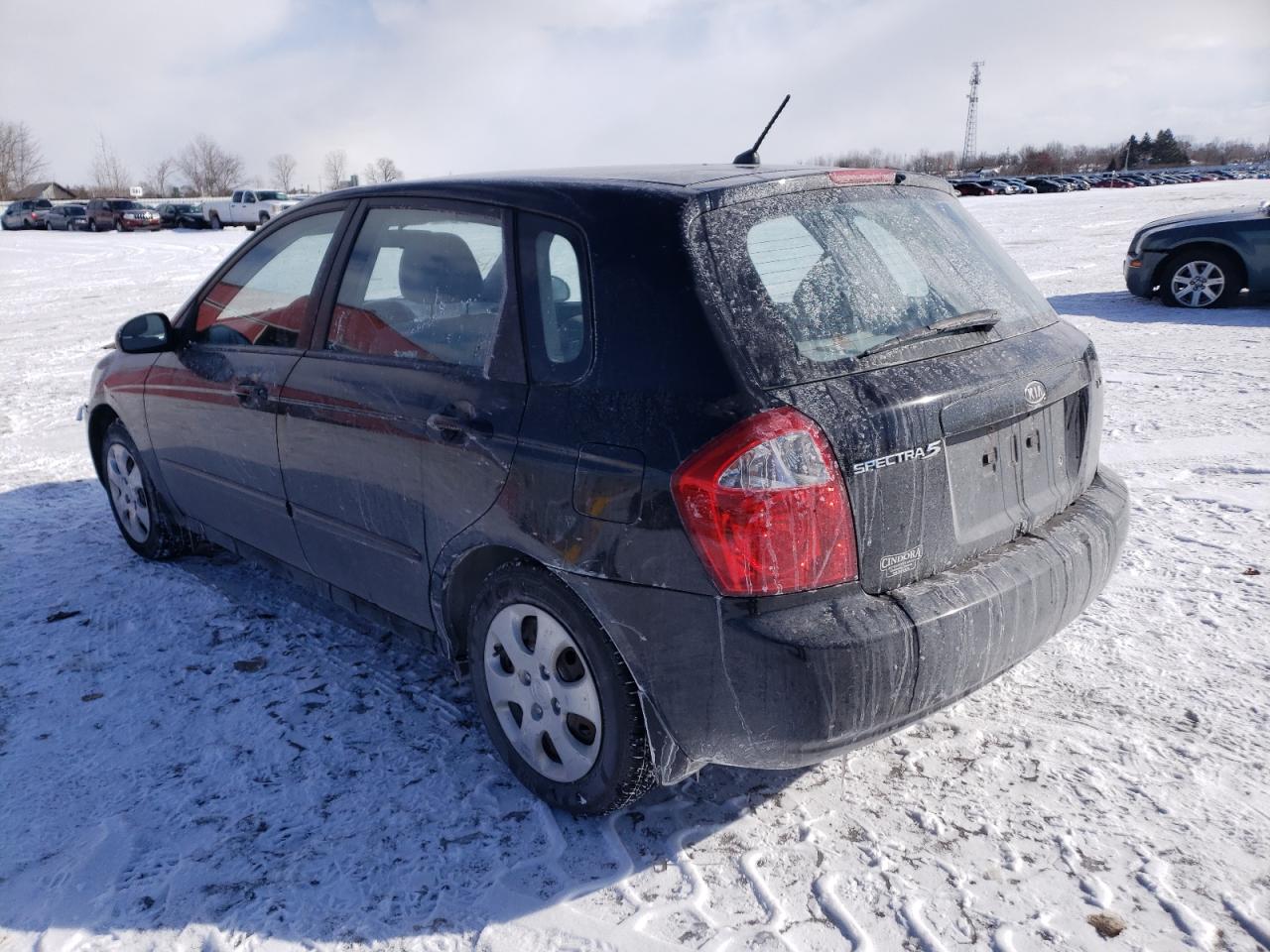 Photo 3 from auction – 2009 KIA SPECTRA SX with VIN KNAFE241195598896