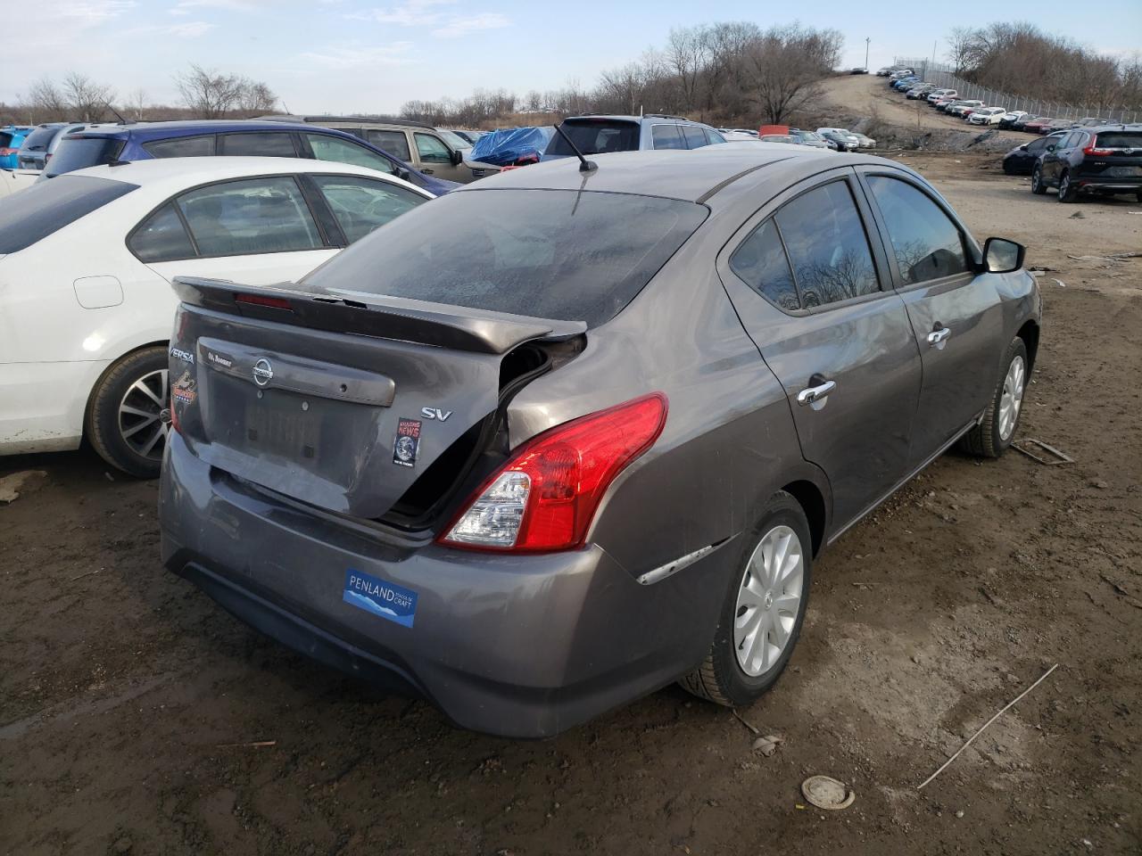 Photo 4 from auction – 2017 NISSAN VERSA S with VIN 3N1CN7AP8HK446276