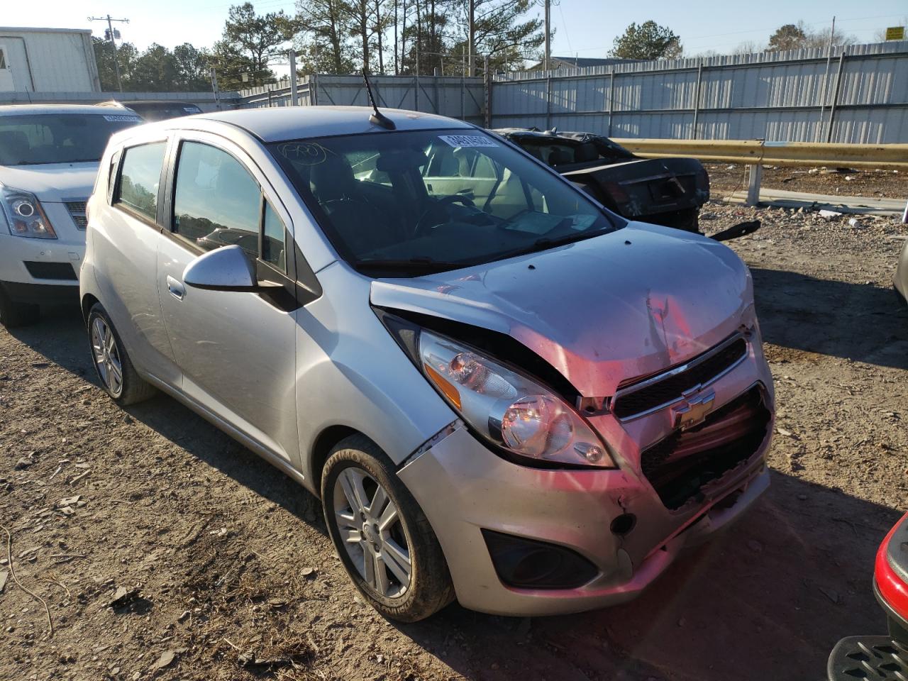 CHEVROLET SPARK 1LT 2014 with VIN KL8CD6S99EC572621 - Photo from auction