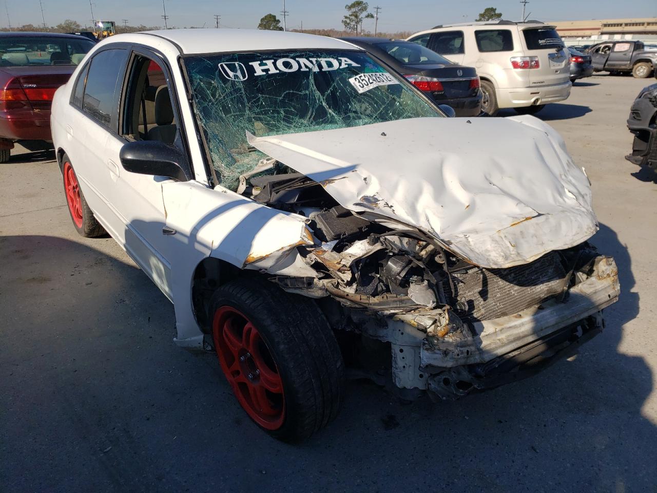 HONDA CIVIC LX 2005 with VIN 2HGES16545H629600 - Photo from auction