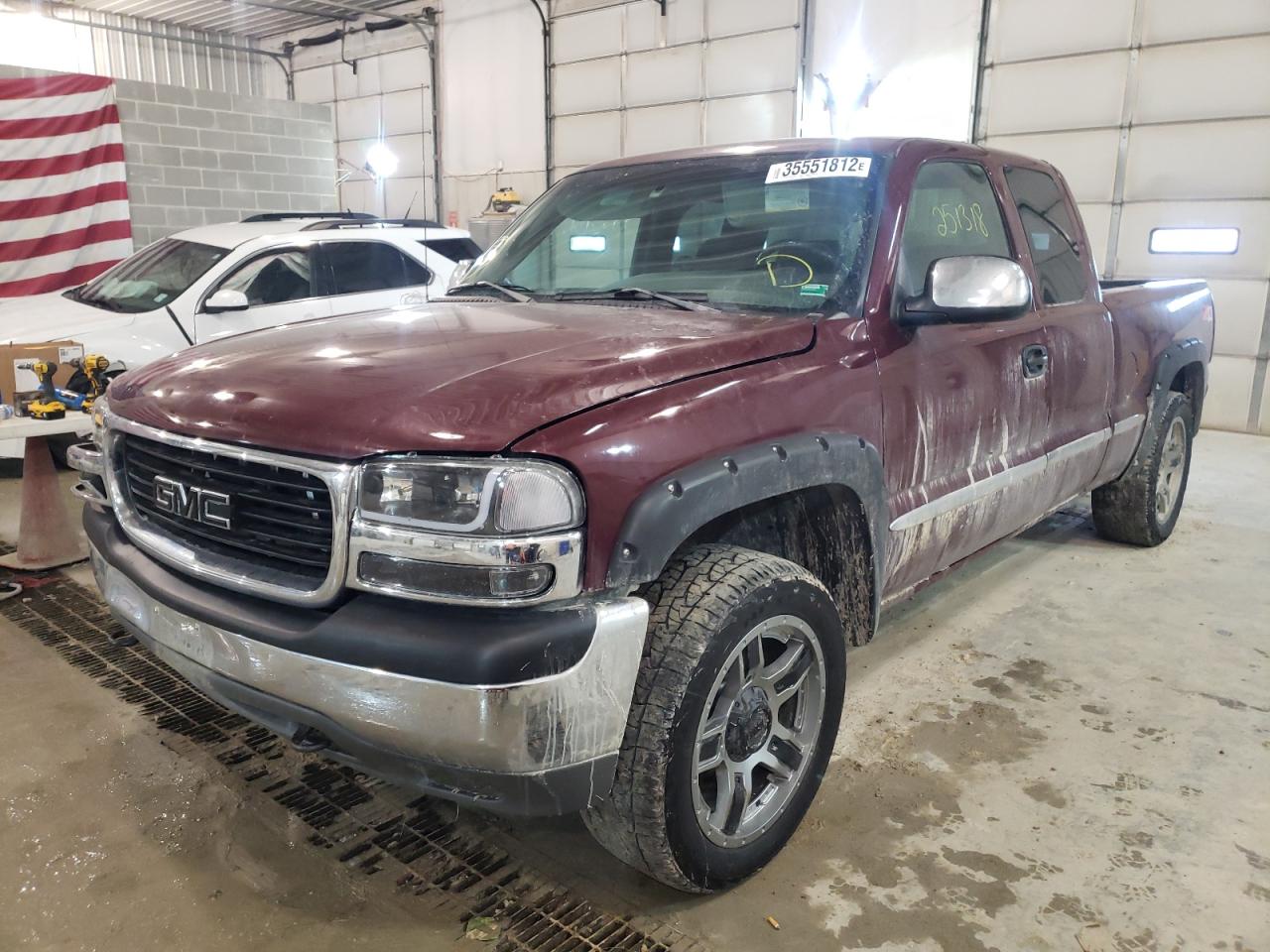 Photo 2 from auction – 2002 GMC NEW SIERRA with VIN 1GTEK19T42E234926