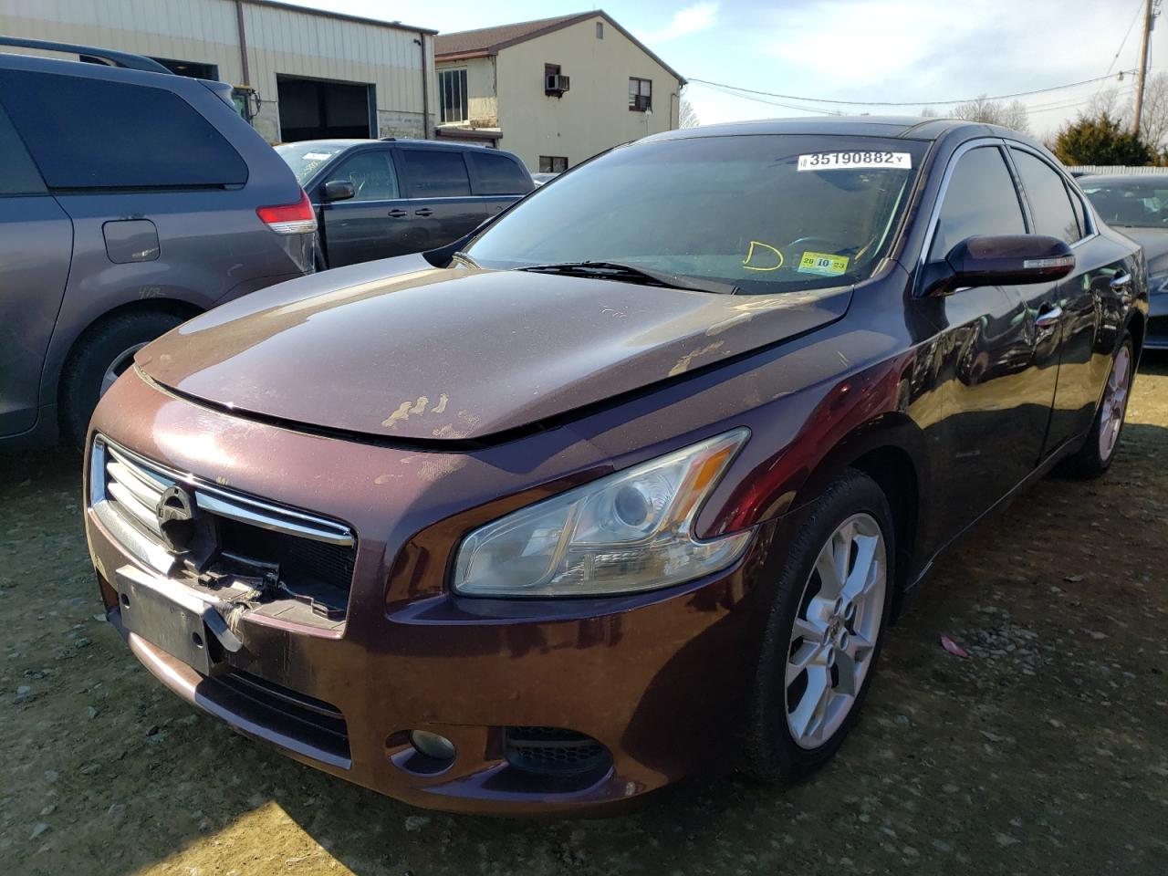 Photo 2 from auction – 2014 NISSAN MAXIMA S with VIN 1N4AA5AP3EC485353