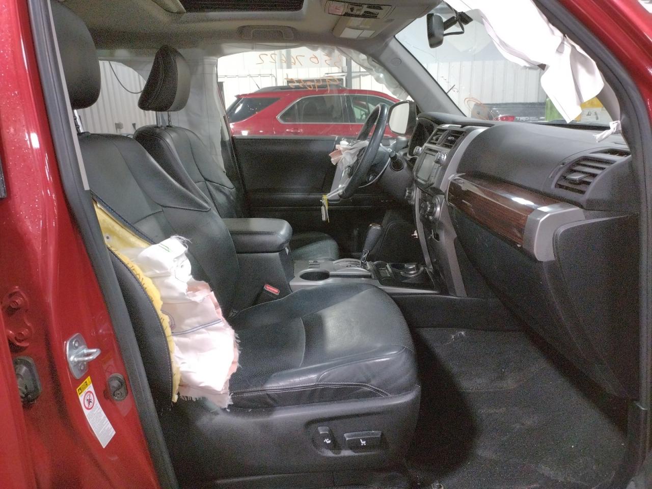 Photo 5 from auction – 2016 TOYOTA 4RUNNER SR with VIN JTEBU5JR3G5340565
