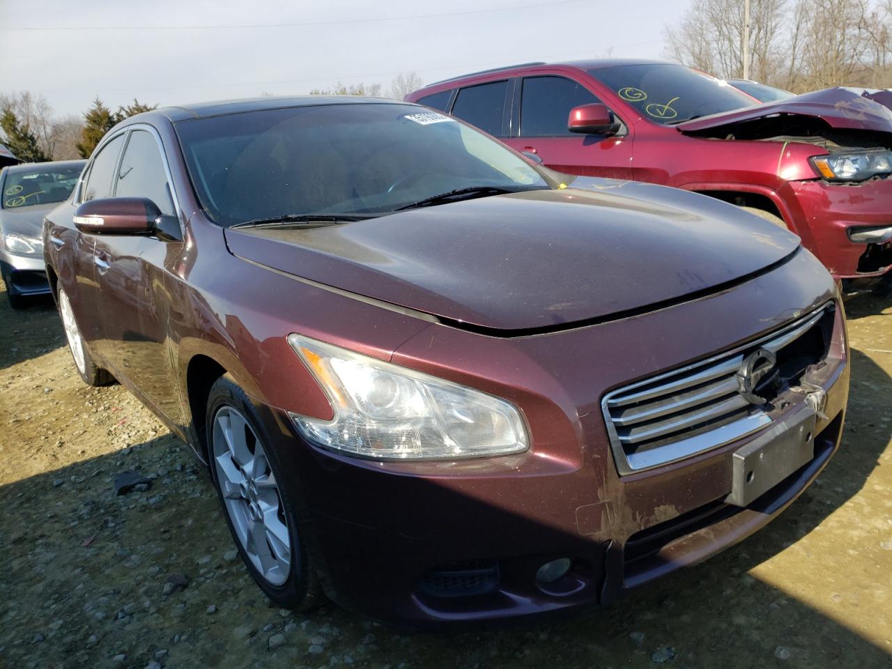 NISSAN MAXIMA S 2014 مع رقم تعريف المركبة 1N4AA5AP3EC485353 - صورة من المزاد