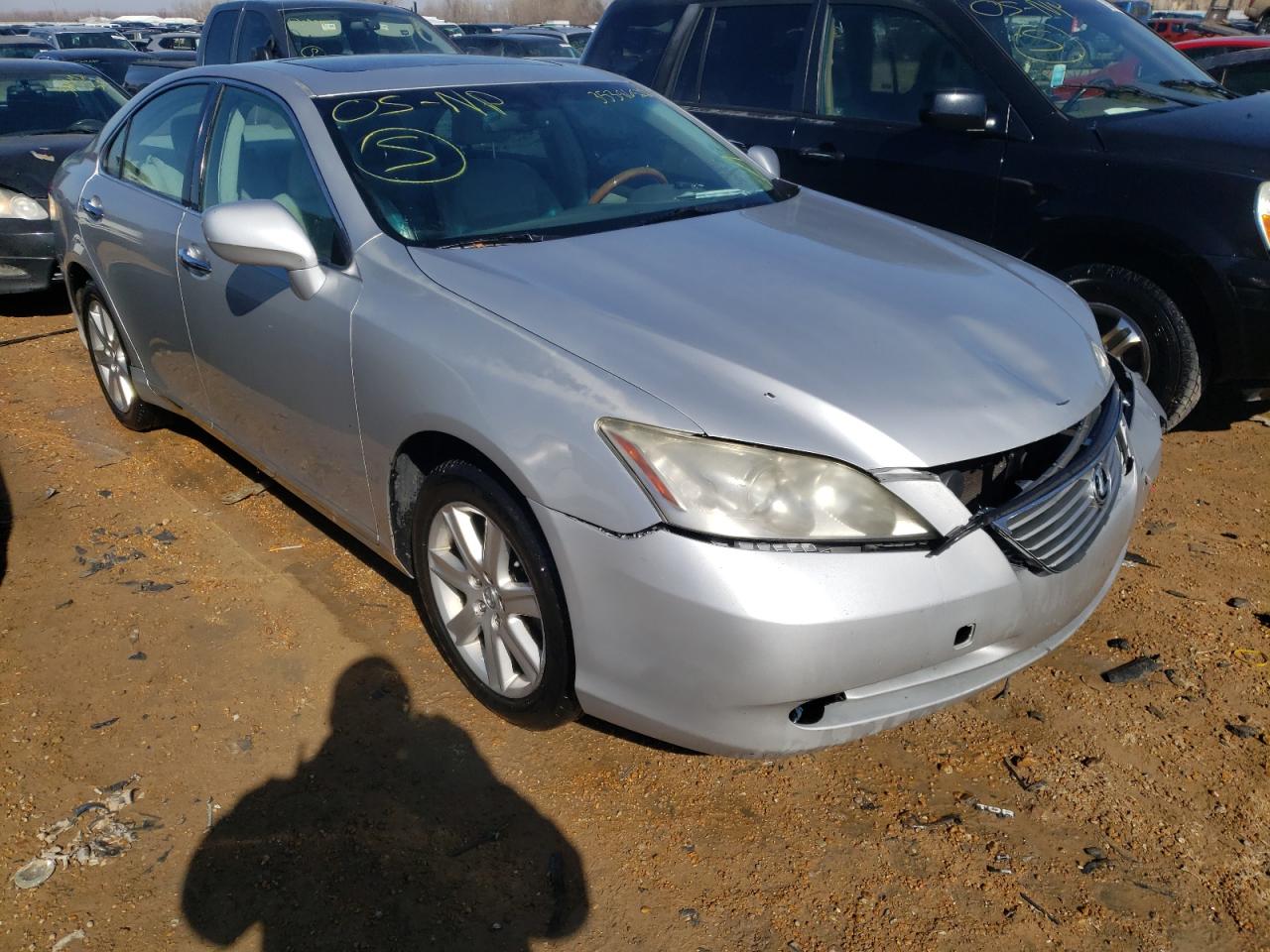 LEXUS ES 350 2007 with VIN JTHBJ46G872062504 - Photo from auction