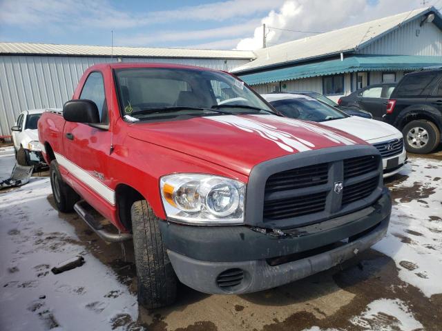 Photo 1 from auction – 2008 DODGE RAM 1500 S with VIN 1D7HA16K88J181374