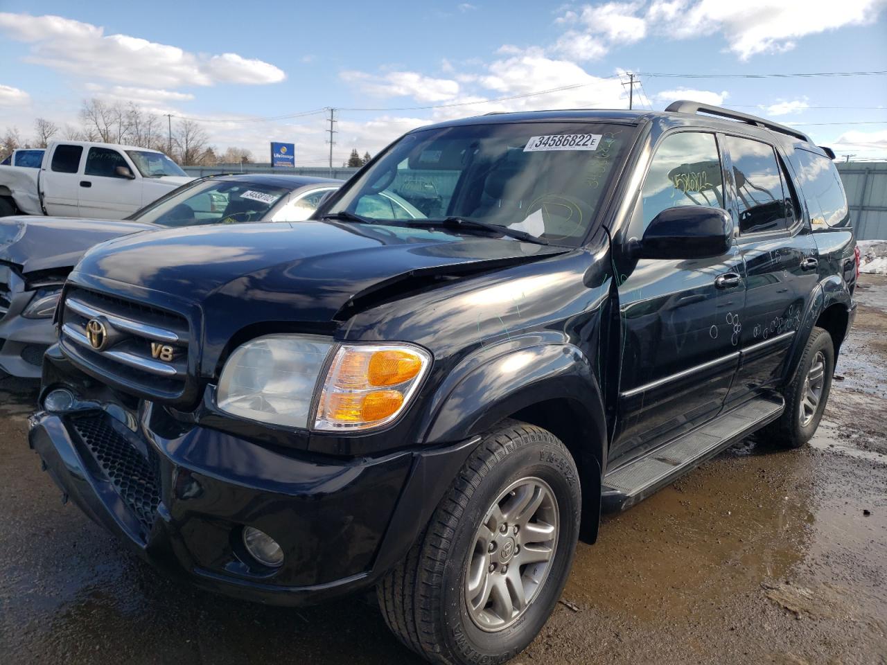 Photo 2 from auction – 2004 TOYOTA SEQUOIA LI with VIN 5TDBT48A44S232107