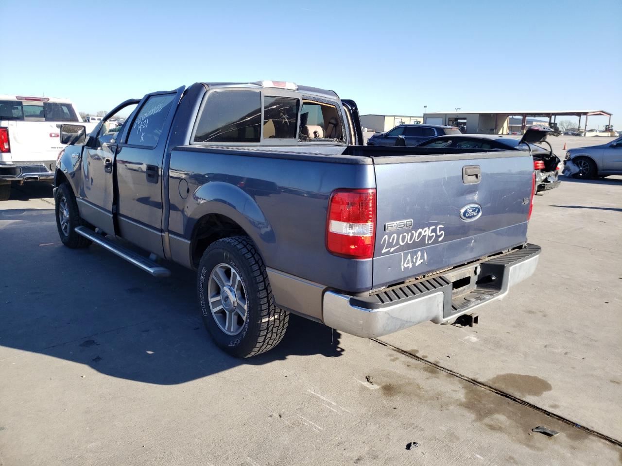 Photo 3 from auction – 2005 FORD F150 SUPER with VIN 1FTRW12W55FA39183