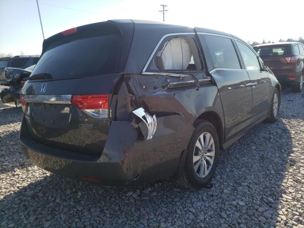 Photo 4 from auction – 2015 HONDA ODYSSEY EX with VIN 5FNRL5H60FB058088