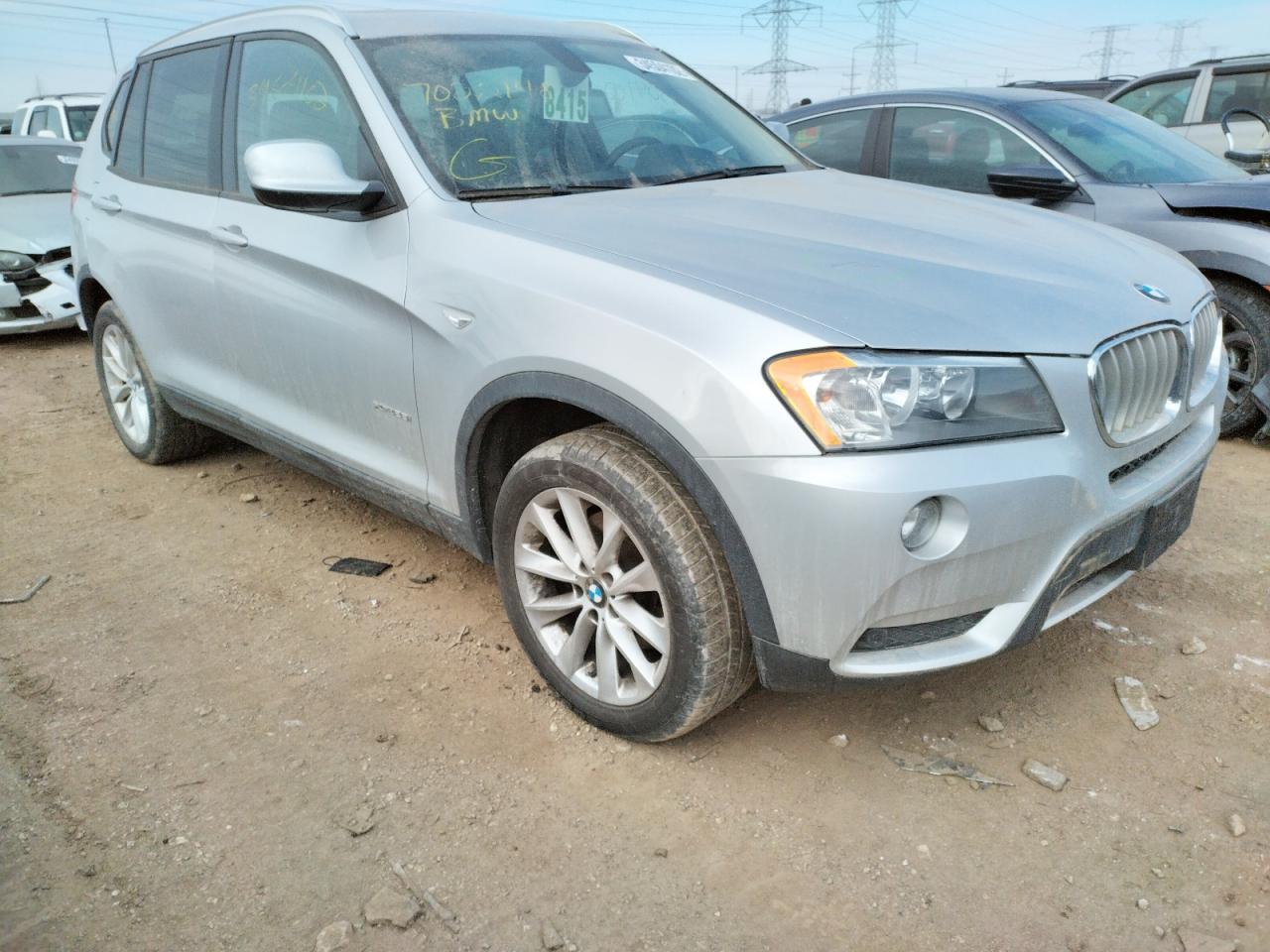 BMW X3 XDRIVE2 2013 with VIN 5UXWX9C52D0A16886 - Photo from auction