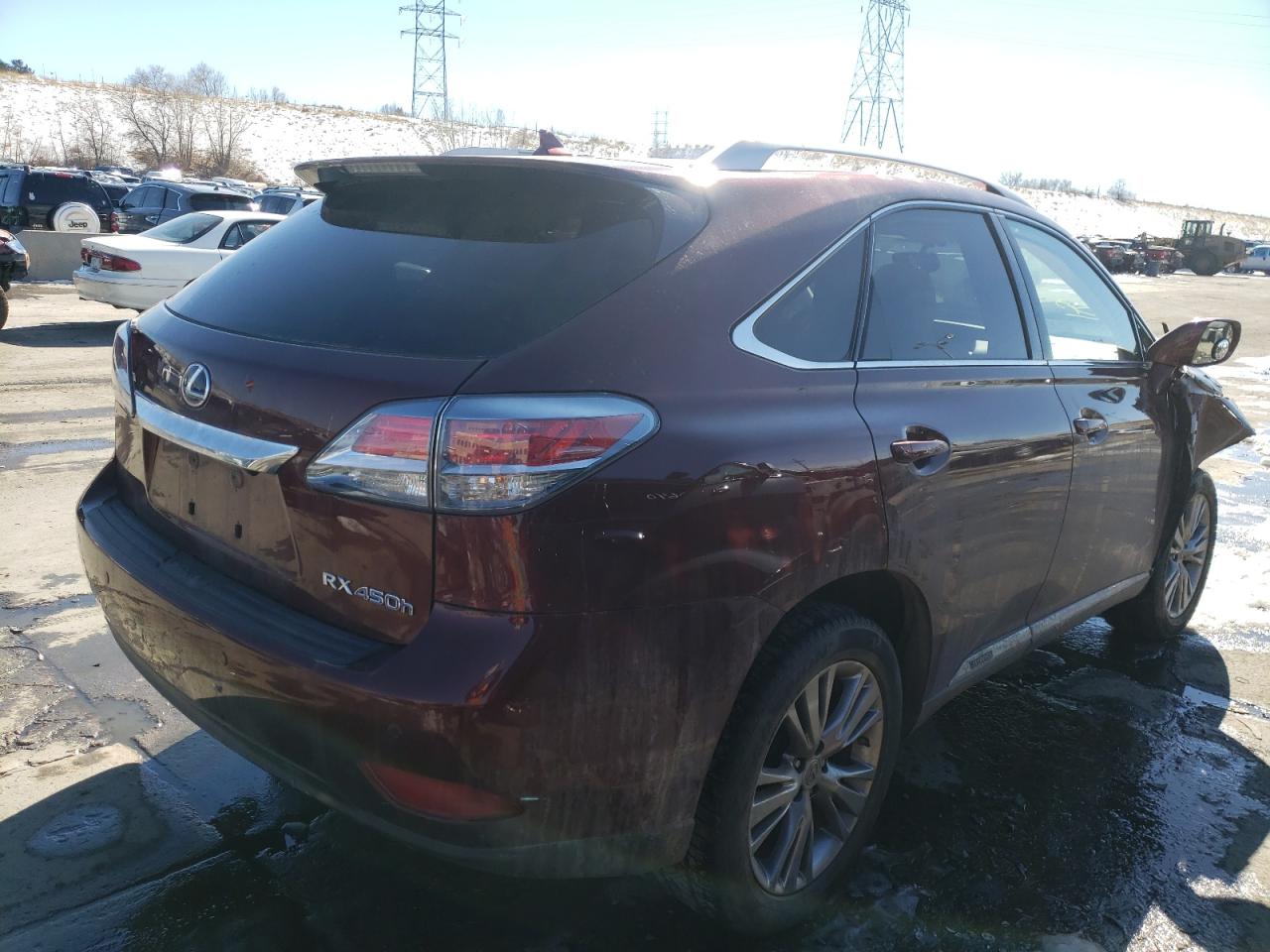 Photo 4 from auction – 2013 LEXUS RX 450 with VIN JTJBC1BA9D2057221