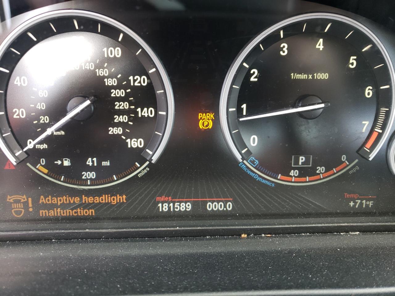 Photo 8 from auction – 2014 BMW 550 I with VIN WBAKN9C56ED680506