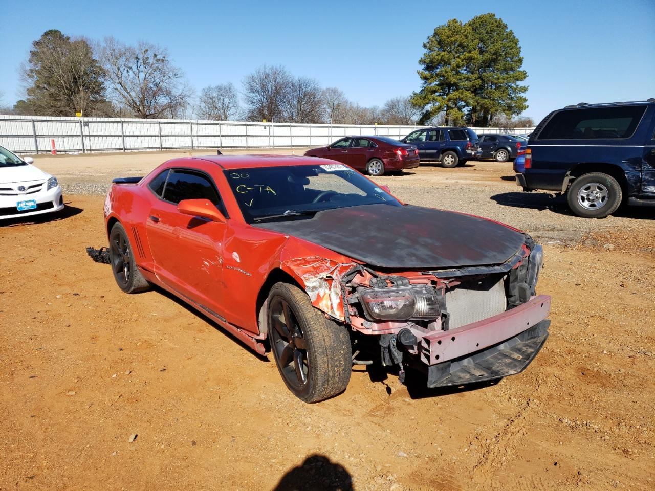CHEVROLET CAMARO LT 2012 with VIN 2G1FB1E32C9203441 - Photo from auction