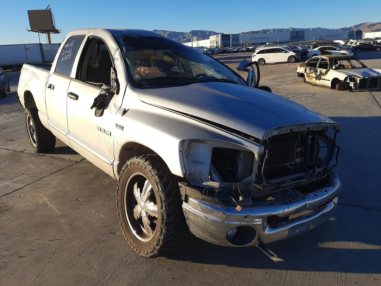 DODGE RAM 1500 S 2008 with VIN 1D7HA18298J167772 - Photo from auction