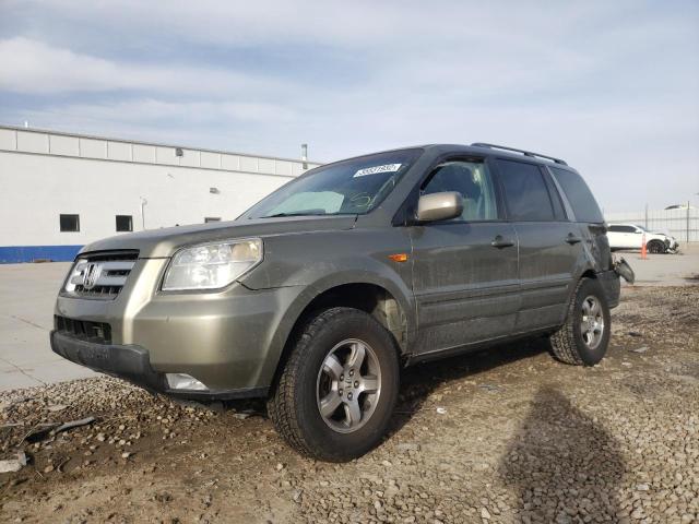 Photo 2 from auction – 2007 HONDA PILOT EX with VIN 2HKYF18467H507447