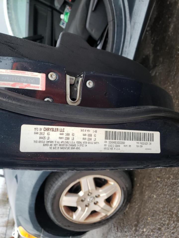 Photo 10 from auction – 2008 DODGE CALIBER with VIN 1B3HB48B18D632800