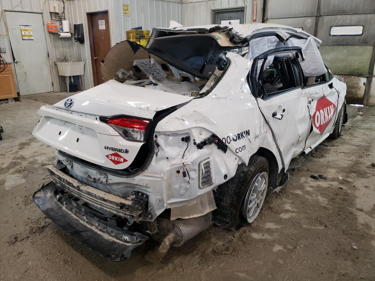 Photo 4 from auction – 2021 TOYOTA COROLLA LE with VIN JTDEAMDE7MJ033142