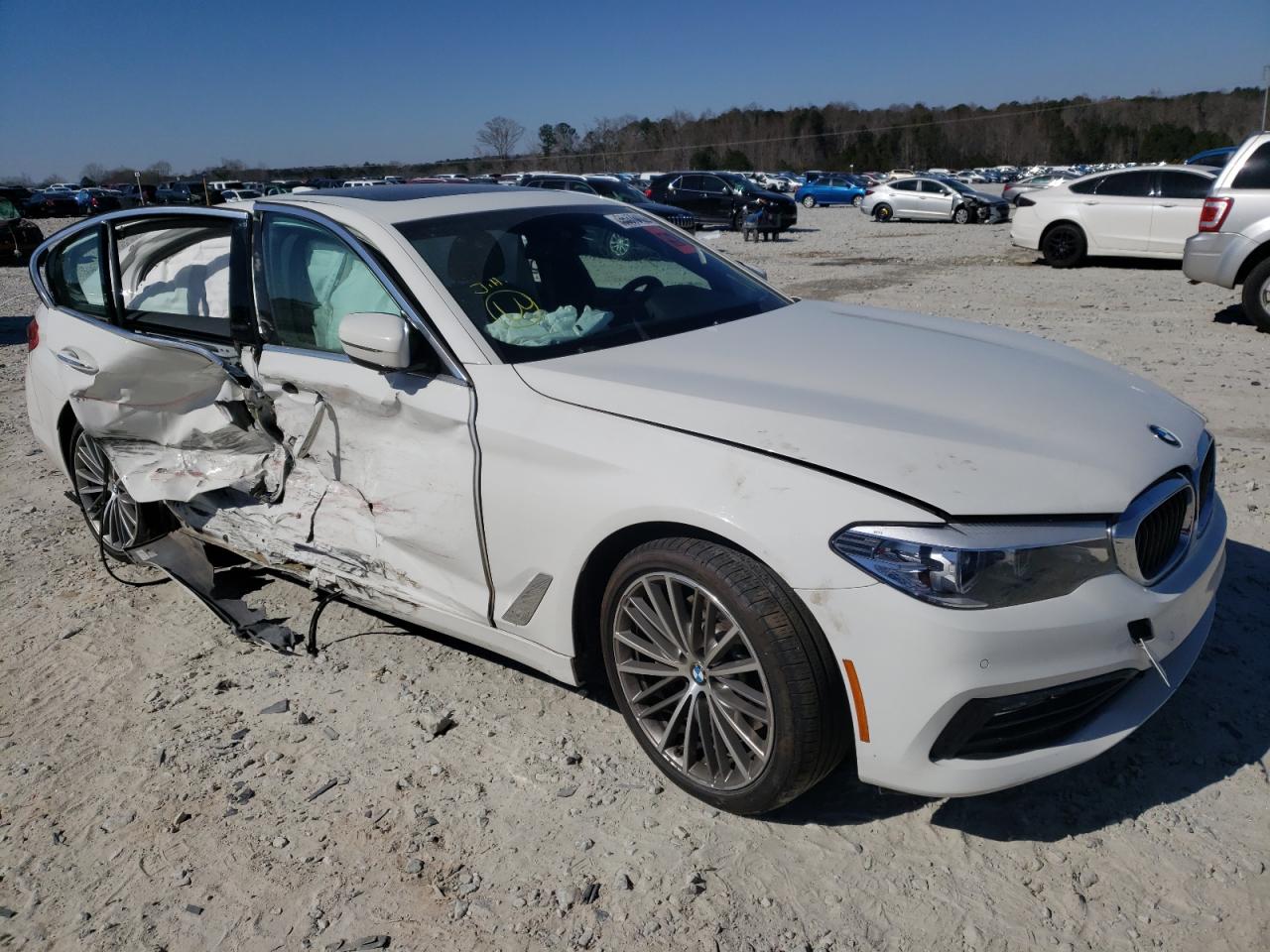 BMW 530 I 2017 with VIN WBAJA5C38HG897346 - Photo from auction