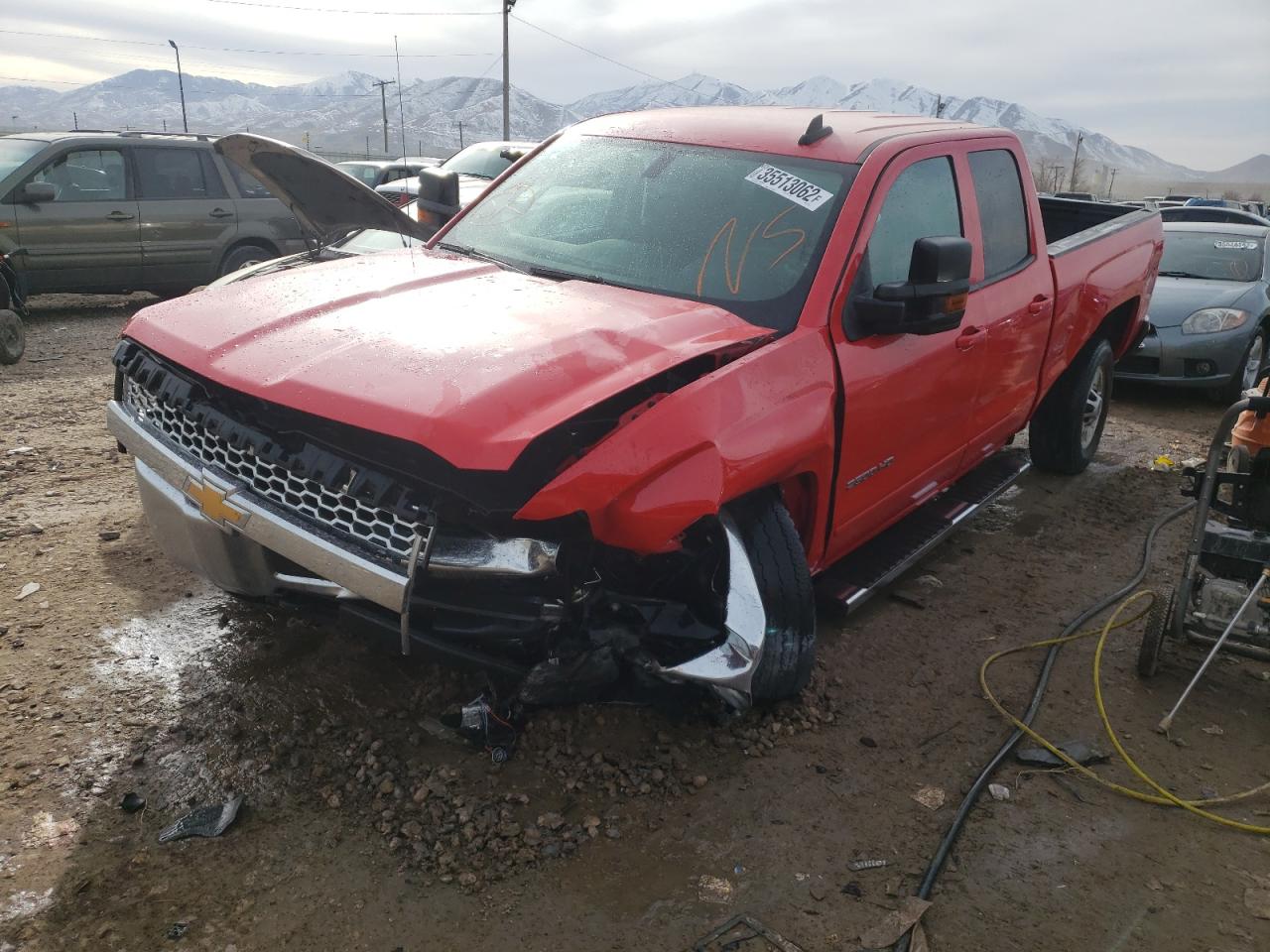 Photo 2 from auction – 2019 CHEVROLET SILVERADO with VIN 2GC2KSEG3K1111637