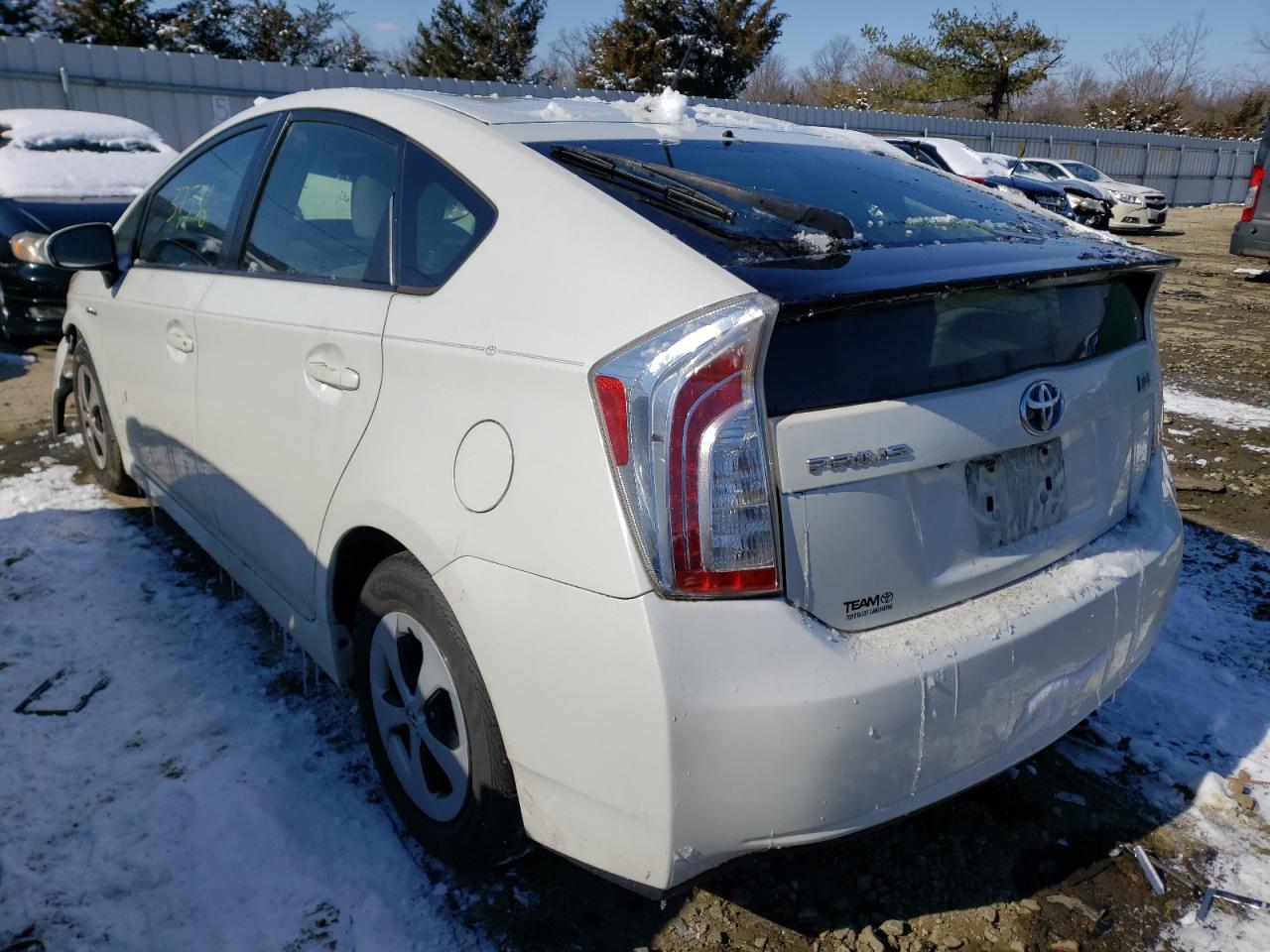 Photo 3 from auction – 2012 TOYOTA PRIUS with VIN JTDKN3DU9C1491143