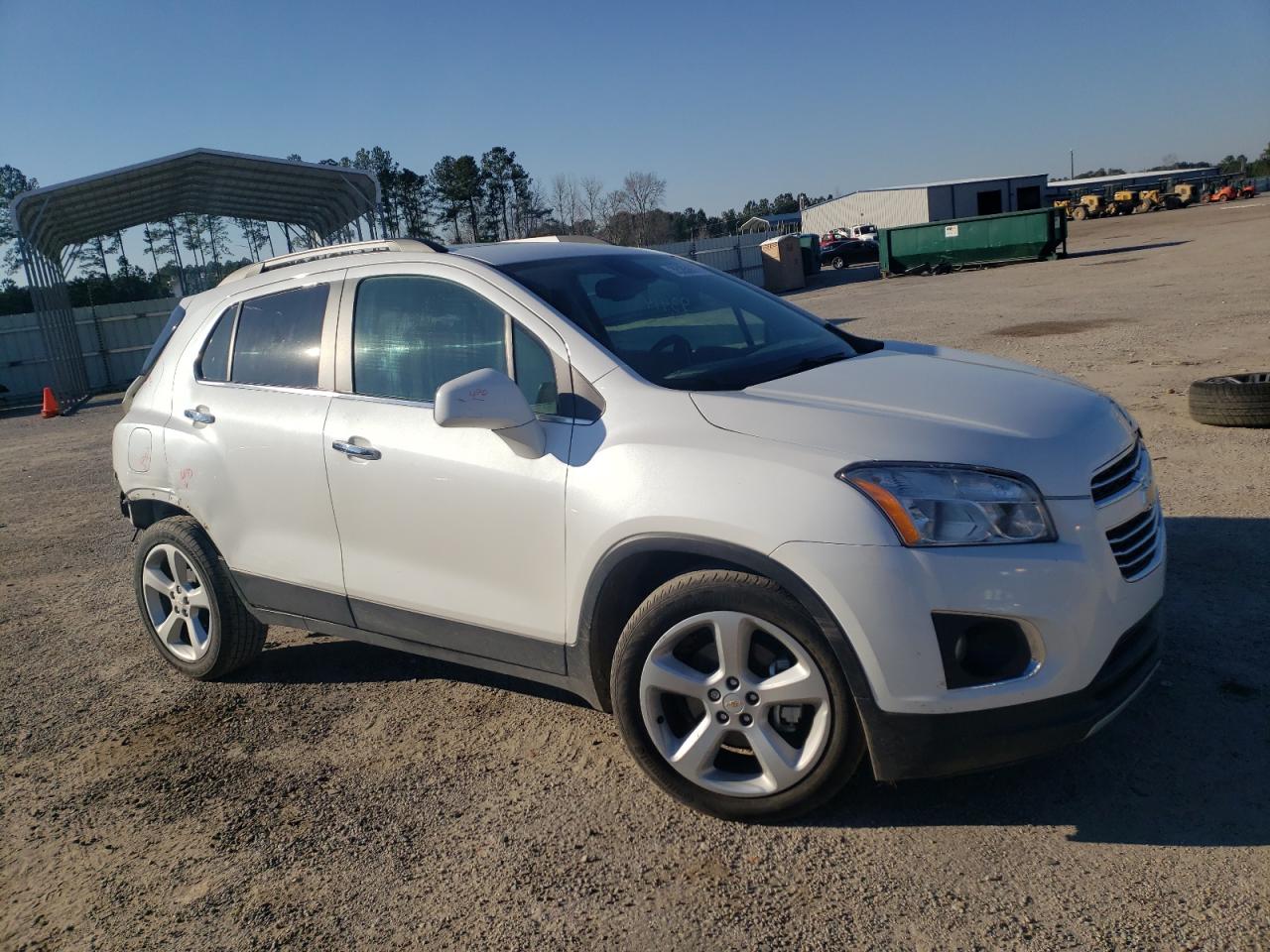 CHEVROLET TRAX LTZ 2015 with VIN KL7CJNSB9FB072170 - Photo from auction