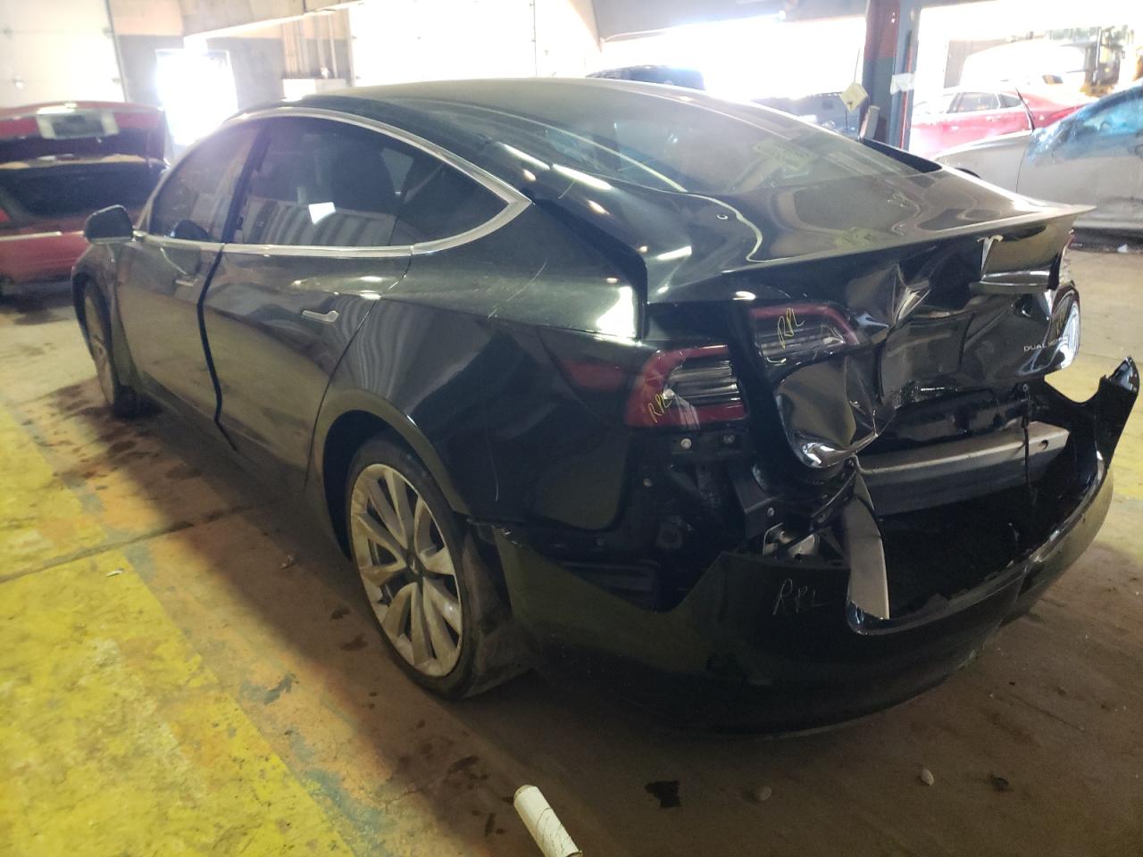Photo 3 from auction – 2018 TESLA MODEL 3 with VIN 5YJ3E1EB9JF180984