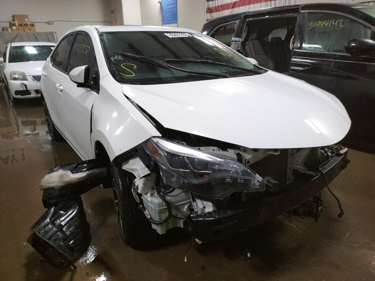 TOYOTA COROLLA L 2017 with VIN 5YFBURHE8HP675307 - Photo from auction
