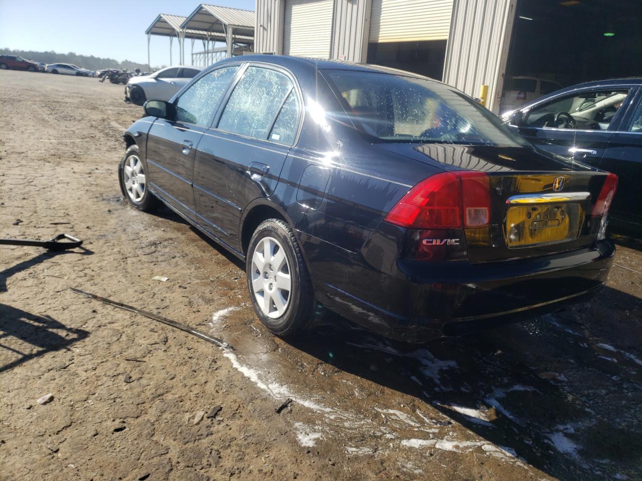 Photo 3 from auction – 2001 HONDA CIVIC EX with VIN 1HGES267X1L054097