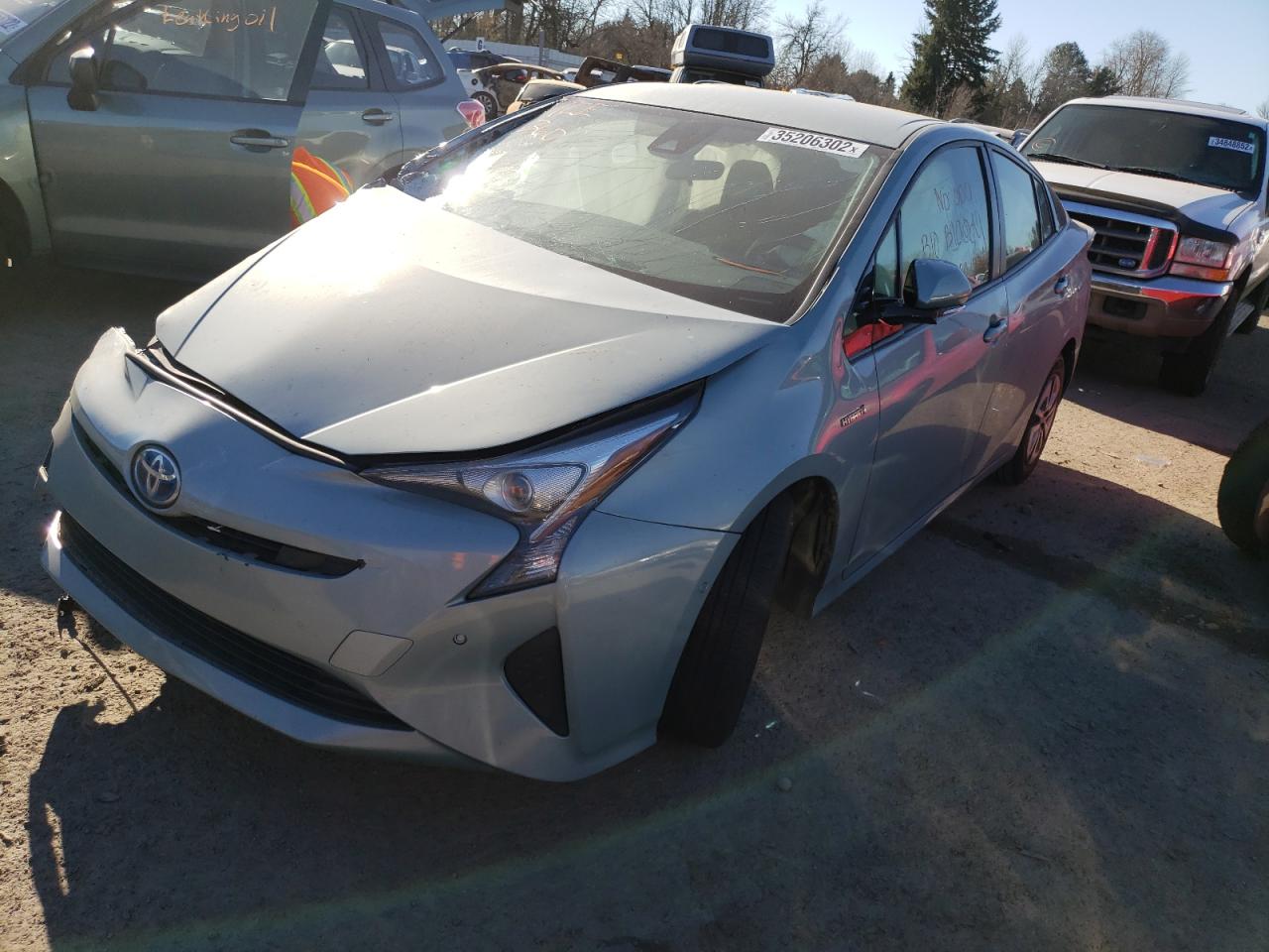 Photo 2 from auction – 2017 TOYOTA PRIUS with VIN JTDKBRFU4H3567128