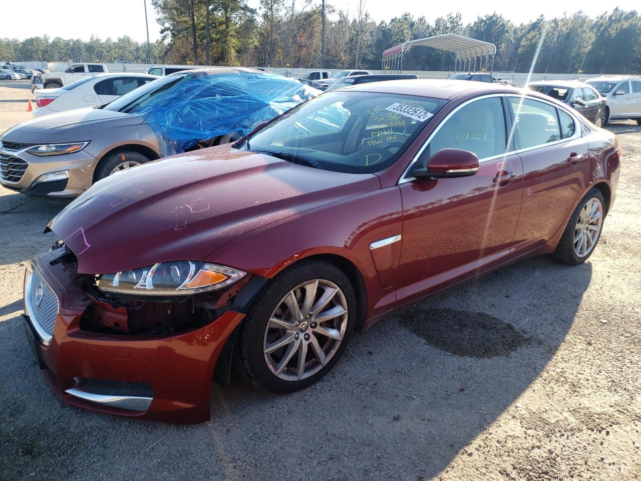 Photo 2 from auction – 2012 JAGUAR XF with VIN SAJWA0FB8CLS53488