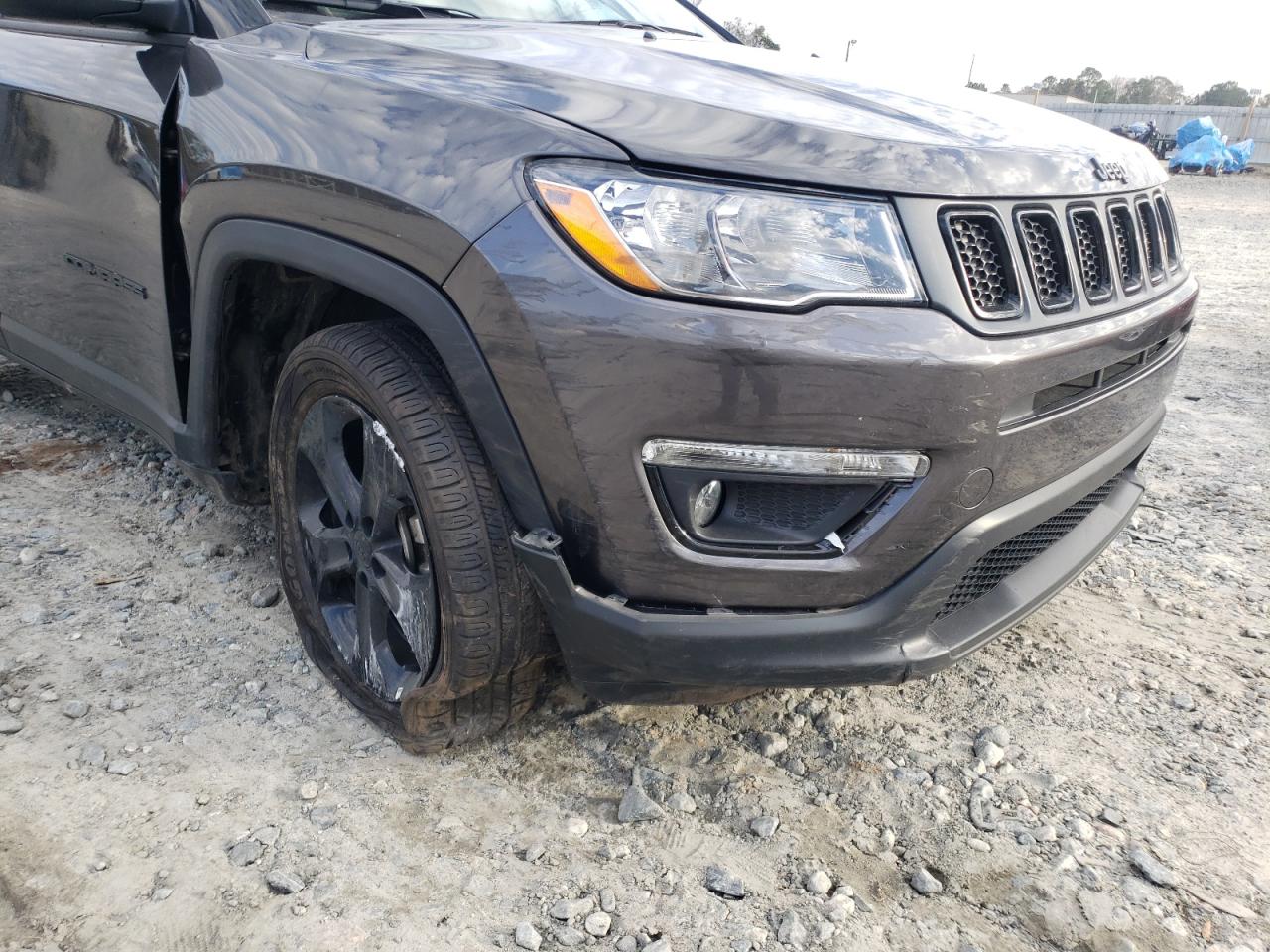 Photo 9 from auction – 2021 JEEP COMPASS LA with VIN 3C4NJCBB4MT597326
