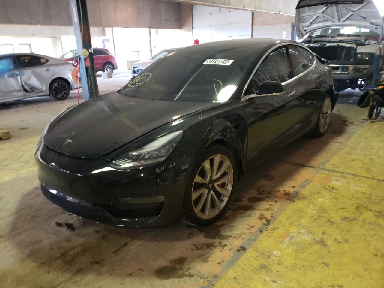 Photo 2 from auction – 2018 TESLA MODEL 3 with VIN 5YJ3E1EB9JF180984