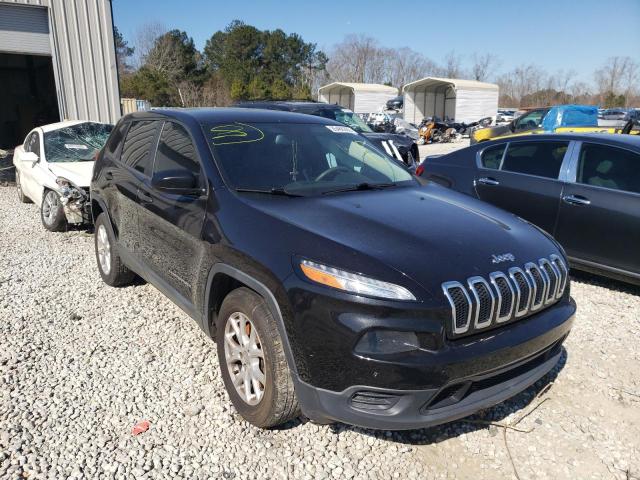 JEEP CHEROKEE S 2015 with VIN 1C4PJLAB1FW553579 - Photo from auction