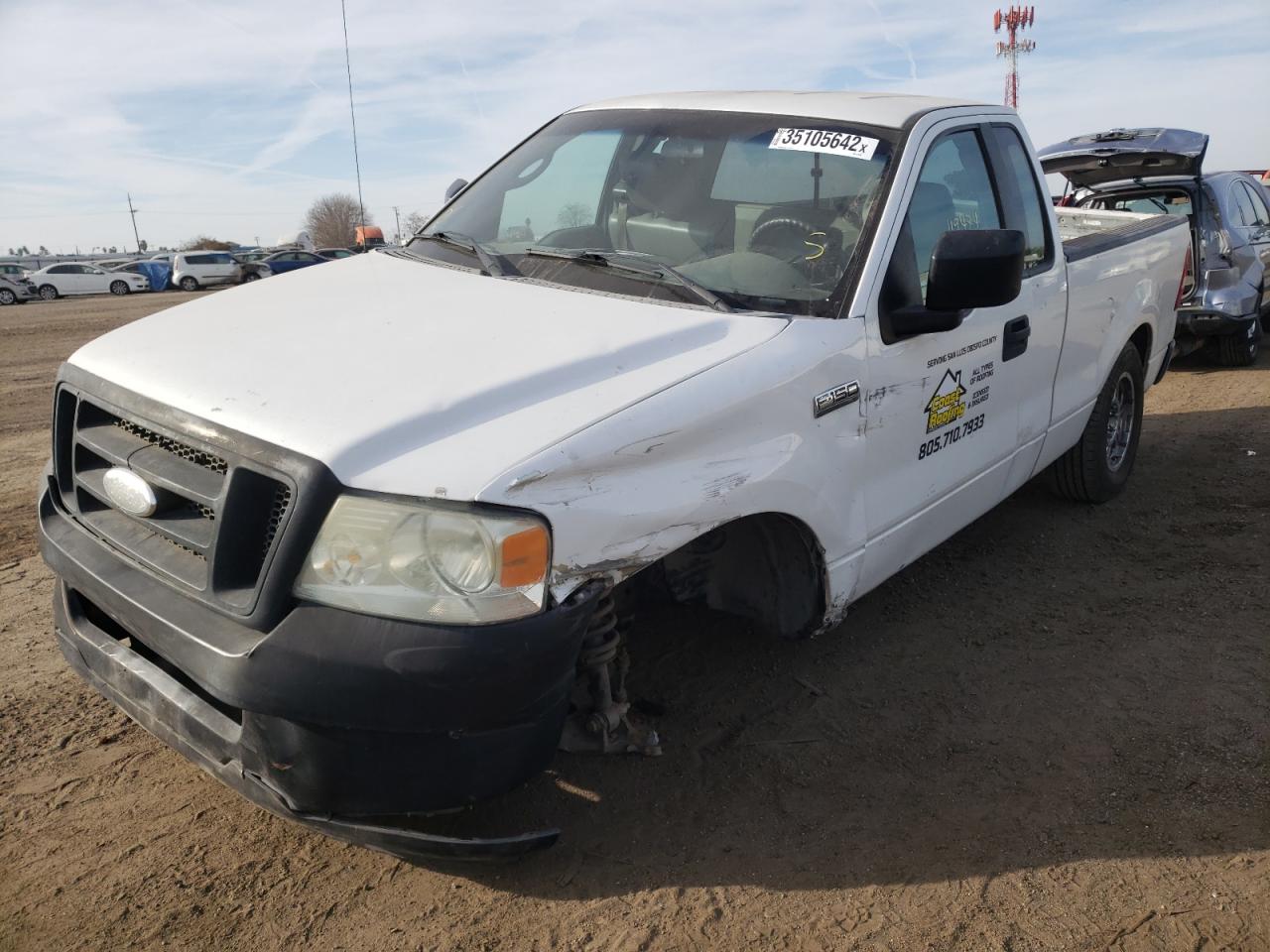 Photo 2 from auction – 2007 FORD F150 with VIN 1FTRF12207KC49794