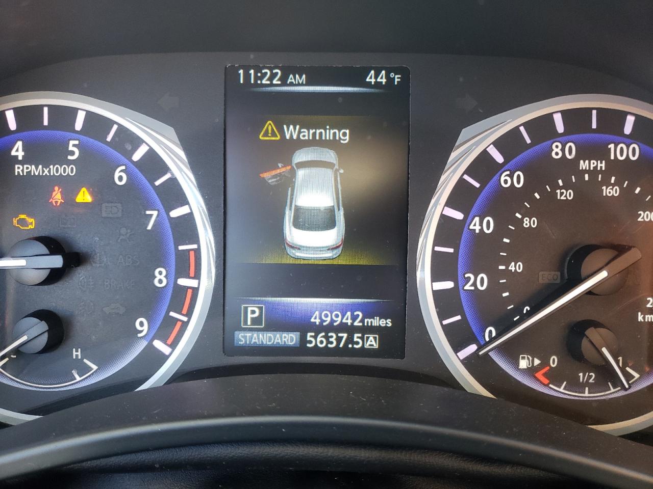 Photo 8 from auction – 2017 INFINITI Q50 PREMIU with VIN JN1EV7AR8HM841567