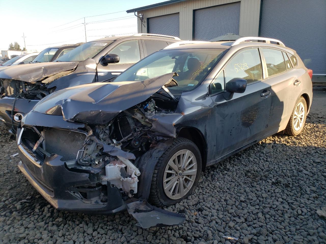 Photo 2 from auction – 2018 SUBARU IMPREZA PR with VIN 4S3GTAD66J3740212