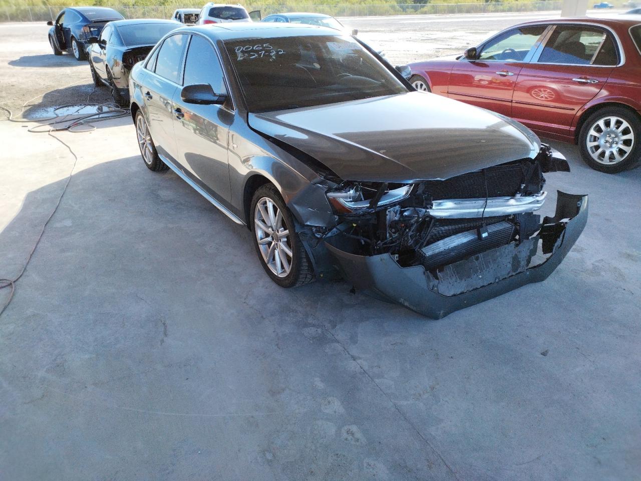 Photo 1 from auction – 2015 AUDI A4 PREMIUM with VIN WAUAFAFL6FN010065