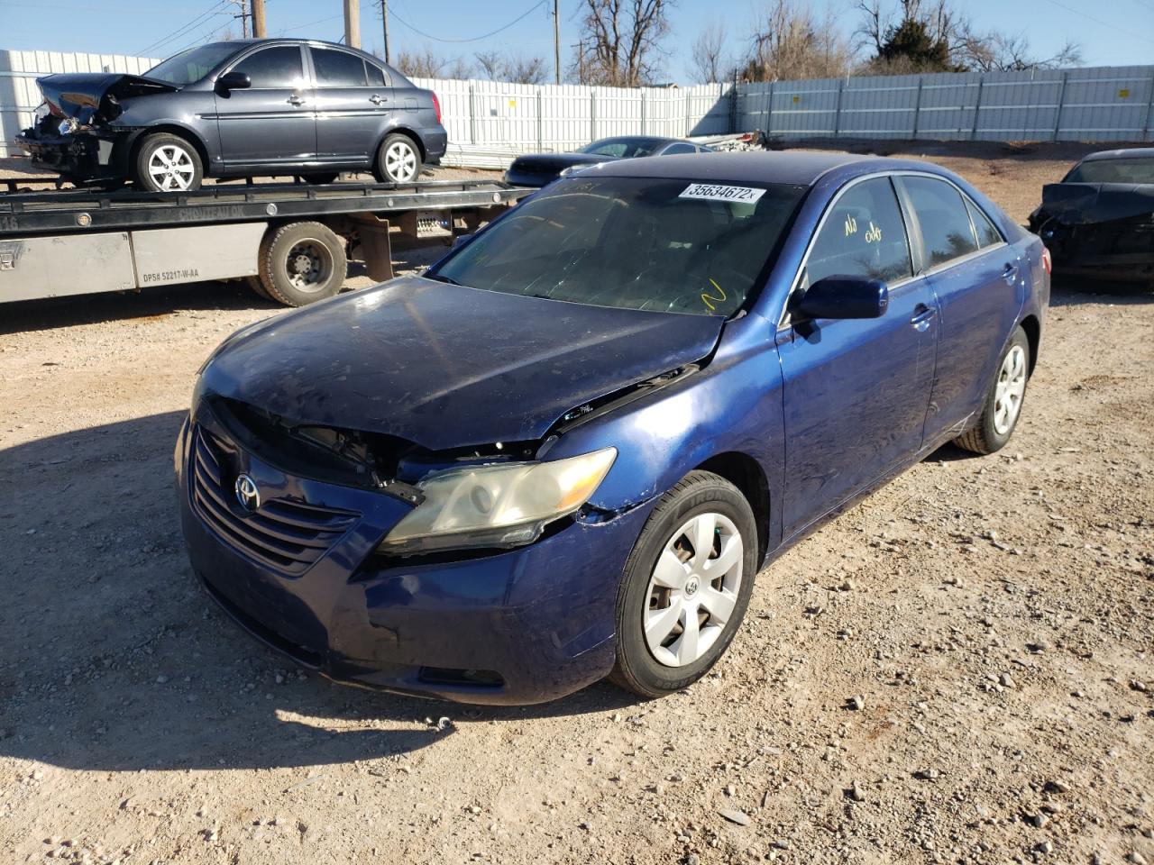 Photo 2 from auction – 2007 TOYOTA CAMRY CE with VIN 4T1BE46K47U122787