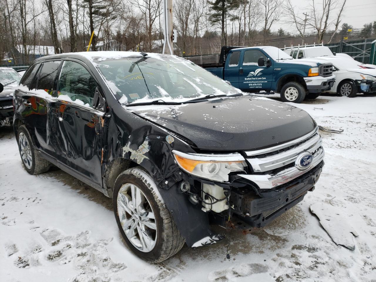 FORD EDGE LIMIT 2013 with VIN 2FMDK4KC3DBA88617 - Photo from auction