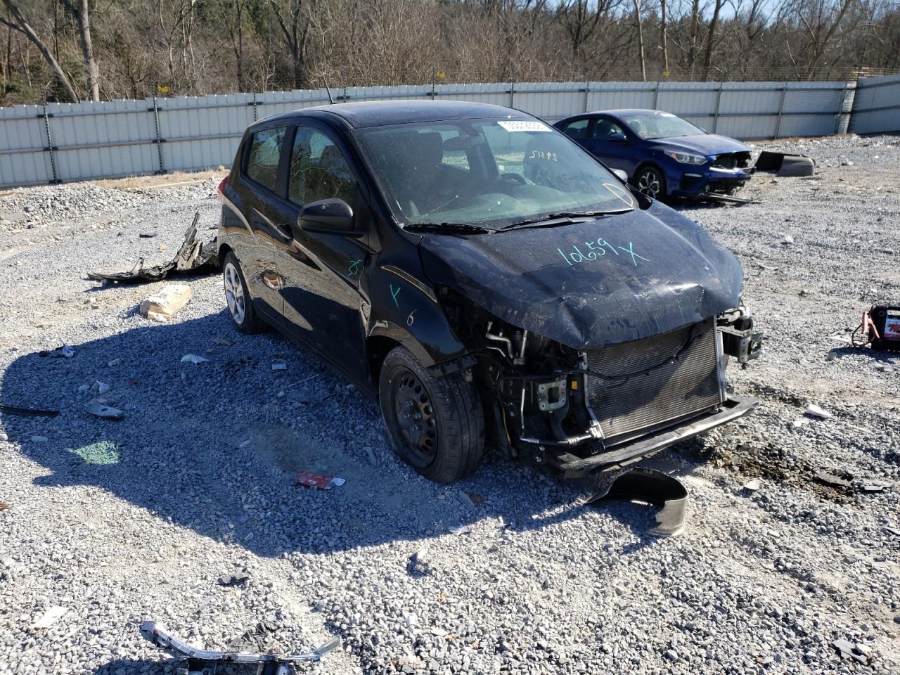 CHEVROLET SPARK LS 2019 with VIN KL8CB6SA2KC715565 - Photo from auction