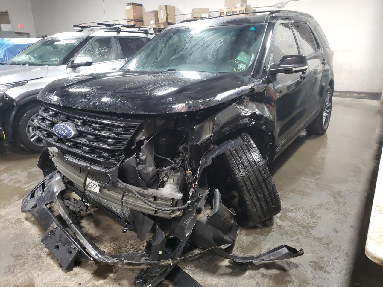 Photo 2 from auction – 2016 FORD EXPLORER S with VIN 1FM5K8GT2GGA32363