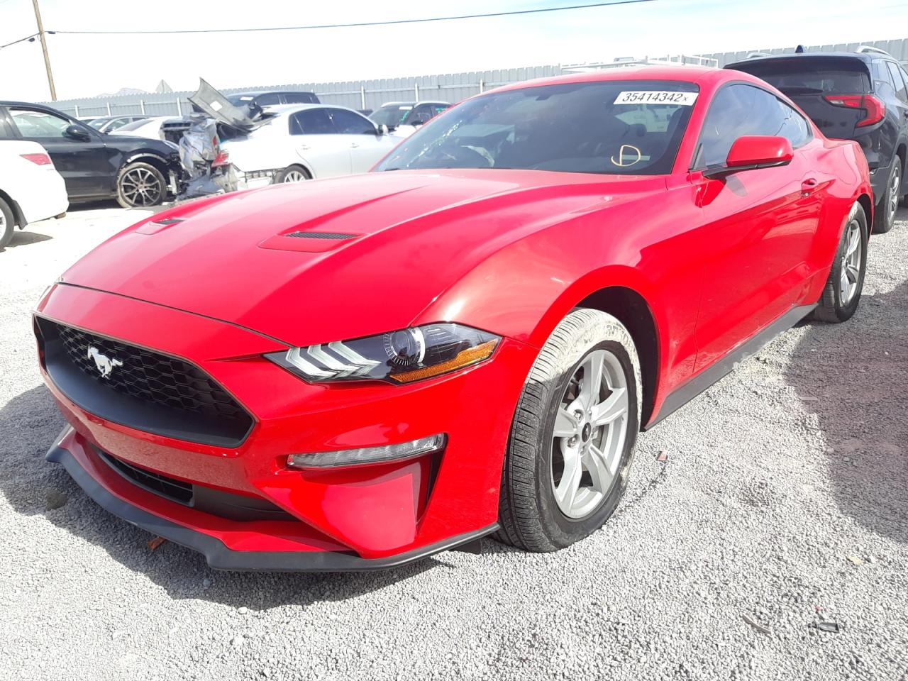 Photo 2 from auction – 2020 FORD MUSTANG with VIN 1FA6P8TH5L5163424