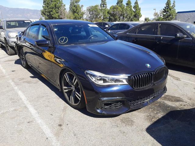 BMW 750 I 2019 with VIN WBA7F0C55KGM24575 - Photo from auction