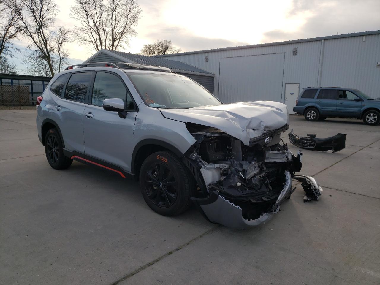 SUBARU FORESTER S 2021 with VIN JF2SKALC4MH401994 - Photo from auction