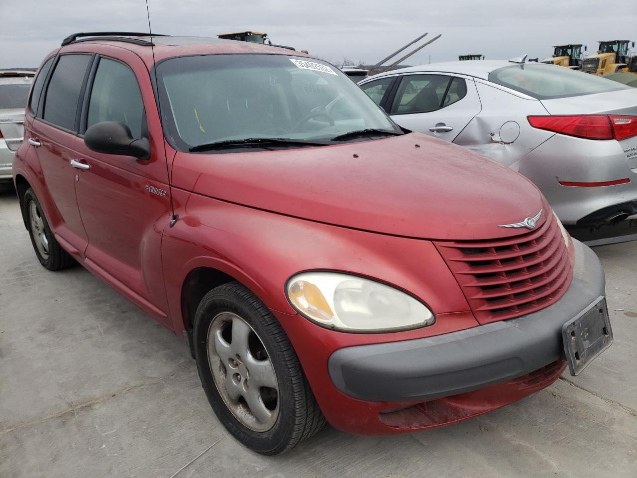CHRYSLER PT CRUISER 2001 with VIN 3C8FY4BB61T589342 - Photo from auction