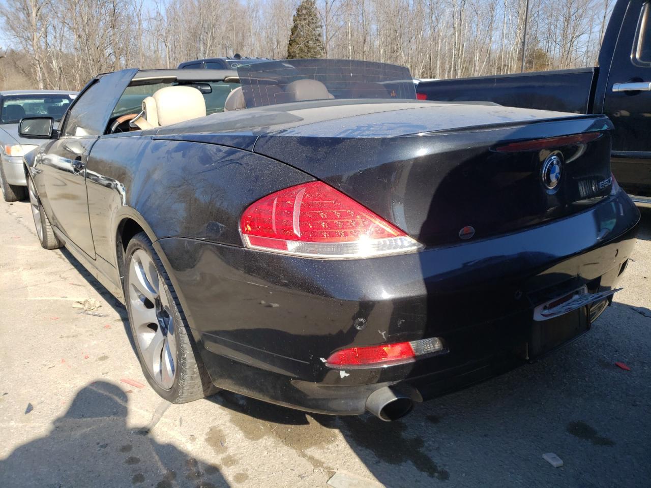 Photo 3 from auction – 2007 BMW 650 I with VIN WBAEK13557CN81272