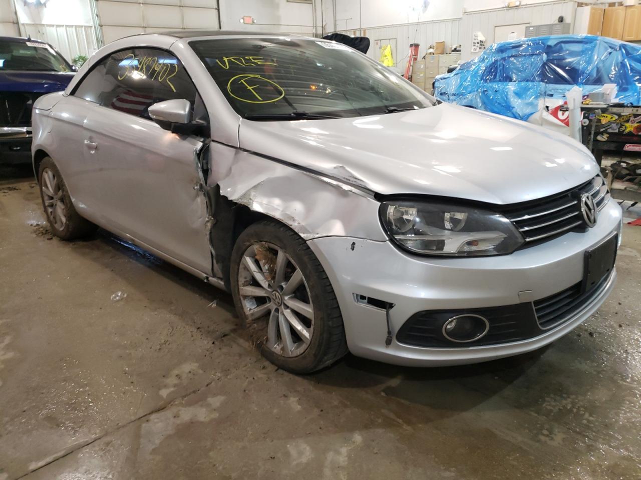 VOLKSWAGEN EOS KOMFOR 2012 with VIN WVWBW7AH4CV003558 - Photo from auction