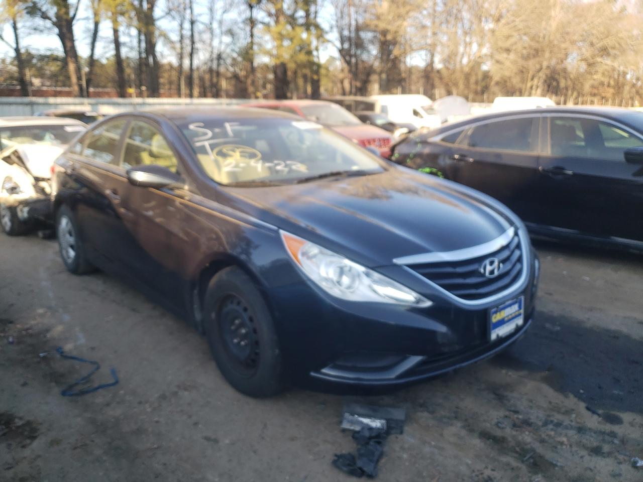 HYUNDAI SONATA GLS 2013 with VIN 5NPEB4AC7DH609224 - Photo from auction