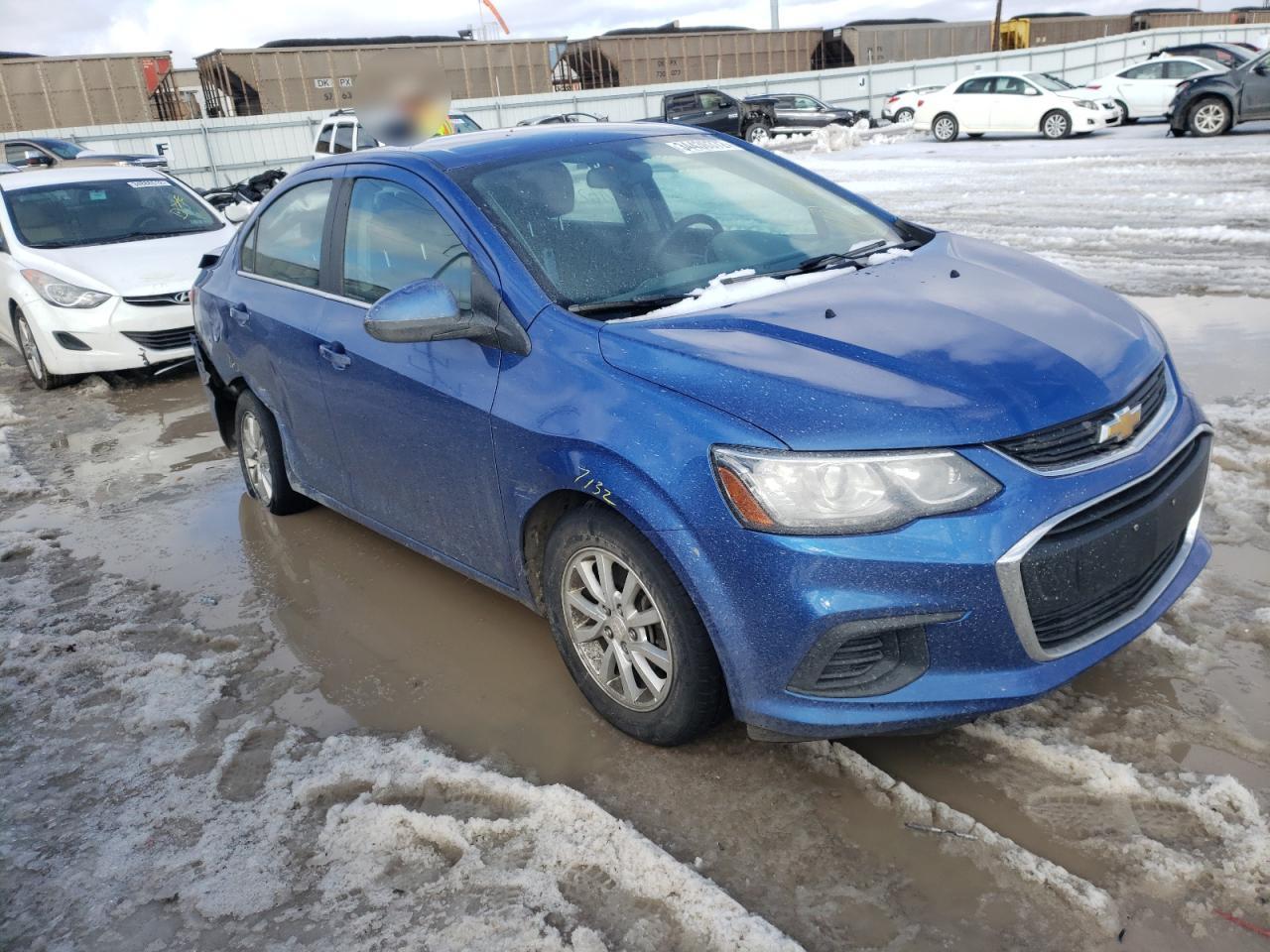 CHEVROLET SONIC LT 2017 with VIN 1G1JD5SH3H4130537 - Photo from auction
